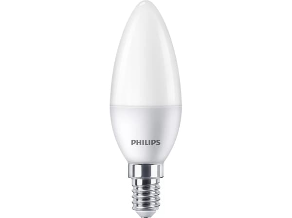 Philips Mignon, 40 W, B35, E14 x 3, 4,9 W, 40 W, E14, 470 lm, 15000 timer, Varm hvit