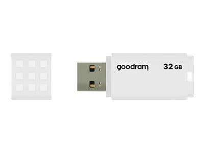 GOODRAM UME2 - USB flash-enhet - 32 GB - USB 2.0 - vit