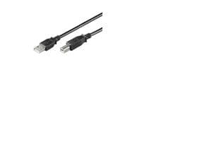 Goobay 68901, 3 m, USB A, USB B, USB 2.0, 0,48 Gbit/sek., Sort