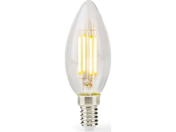 Nedis LBFE14C352, 4,5 W, 42 W, E14, 470 lm, 15000 timer, Varm hvit