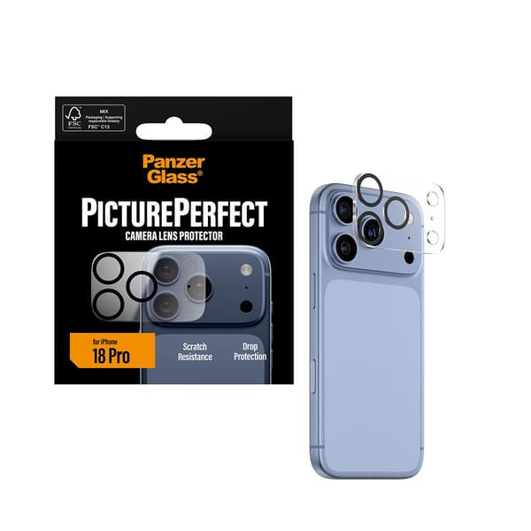 PanzerGlass PicturePerfect Camera Lens Protector iPhone 18 Pro