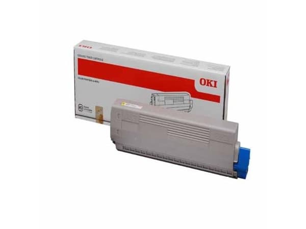 OKI - Gul - original - tonerpatron - för C822dn, 822n