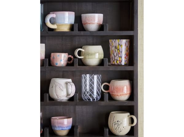 BLOOMINGVILLE Lilya dricksglas, Rosa, Glas