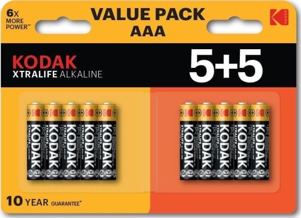 Kodak Xtralife AAA / R03-batteri 10 st