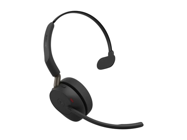 Jabra Evolve3 65 MS - Hodesett - on-ear - Bluetooth - trådløs, kablet - aktiv støydemping - USB-A via Bluetooth-adapter, USB-C - Optimized for Micr...