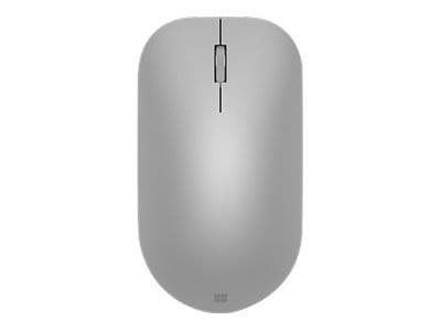 Microsoft Surface Mouse - Mus - höger- och vänsterhänta - optisk - trådlös - Bluetooth 4.0 - grå - kommersiell