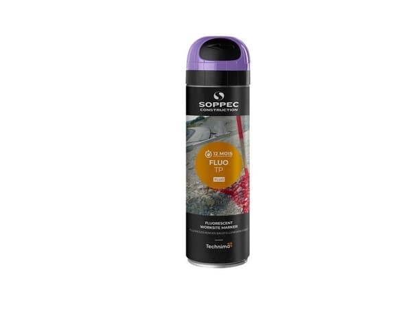 SOPPEC märkspray TP FLUO 500 ml. LILA - 1813192