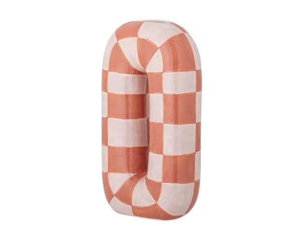 BLOOMINGVILLE Mae vas orange keramik