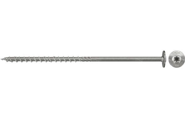 Fischer 657437, Skru, Metall, Tre, Delgjenge, Flenshode, Torx