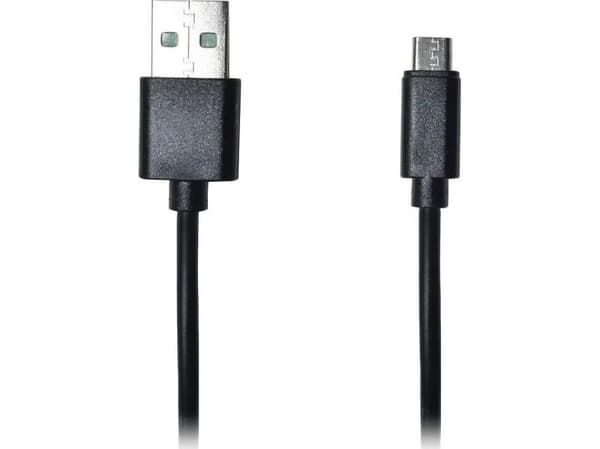 Msonic USB-A til microUSB-kabel 1 m svart (MLU532)
