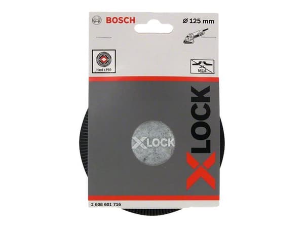 Bosch - Slipepad - 125 mm - X-LOCK