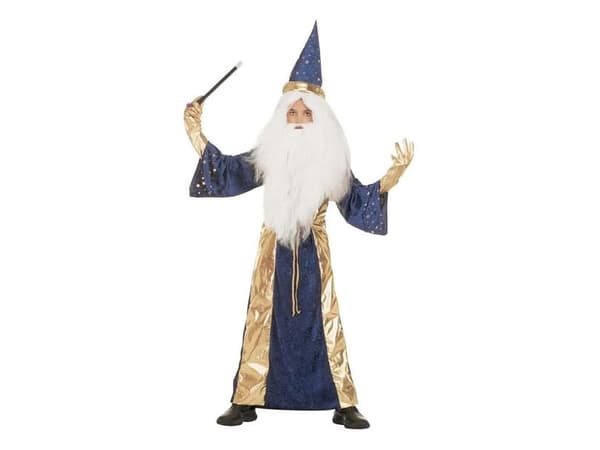 Troldmands kostume, lilla