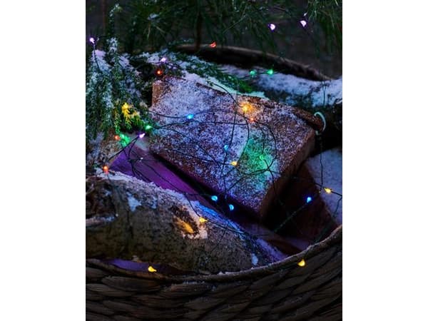 Sirius Knirke lysslynge 80 LED - Multi/Grønn