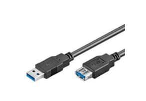 MicroConnect - USB forlængerkabel - USB Type A (hun) til USB Type A (han) - USB 3.0 - 2 m - lajiteltu