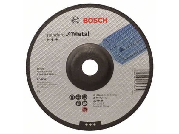 Bosch RUUVIHARAVA METALLI 180X6MM CUT STD