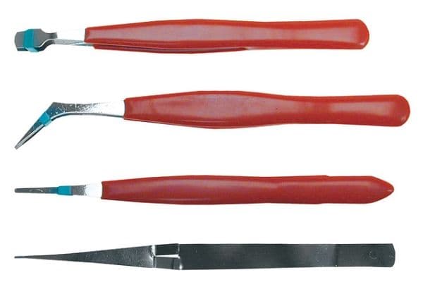 Top Tools pincetter 115 mm 4 st. 32D423