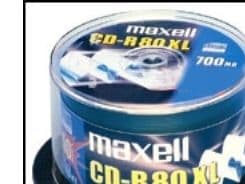 Maxell - 25 x CD-R - 700 MB (80 min) 52x - spindel