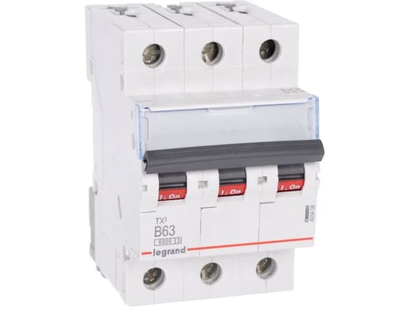 Legrand TX3, Dvärgbrytare, Typ B, IP20, 240 - 415 V