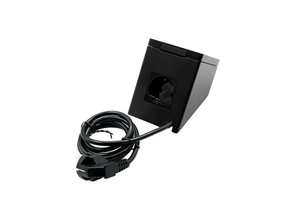 Shelly socket for Wall Display Stand - Black