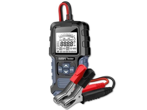 Qoltec - Batteritestare - LCD, 12V, 24V, 3Ah-250Ah