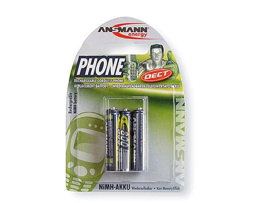 ANSMANN - Batteri AAA - NiMH - (oppladbart) - 800 mAh