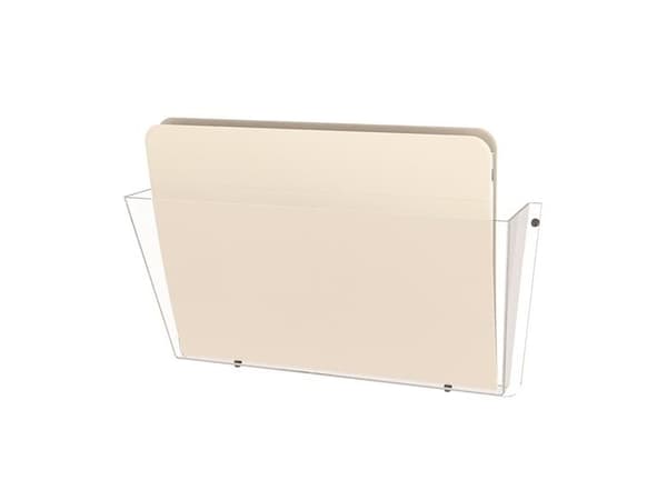 Deflecto 63201, A4, Polyester, Transparent, Unbreakable, 368,3 mm, 76,2 mm