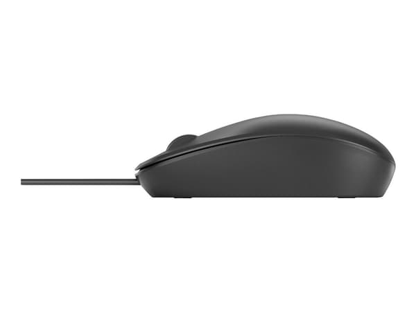 HP 125 - Hiiri - kaapeli - USB - musta