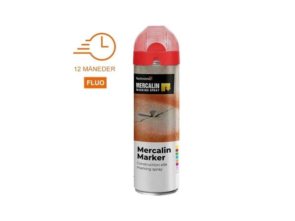 Markeringsspray FL 500 ml röd