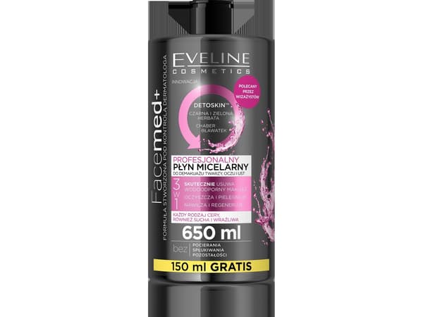 Eveline Facemed micellær væske 650 ml