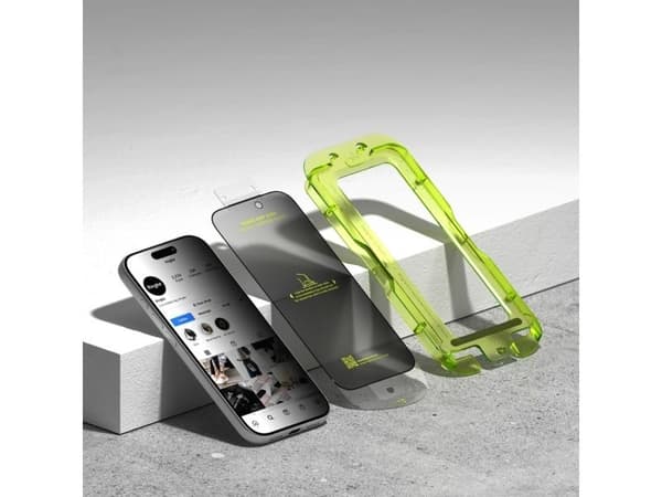 Ringke Easy Slide 2-pack integritetsglas för iPhone 17 Pro Max