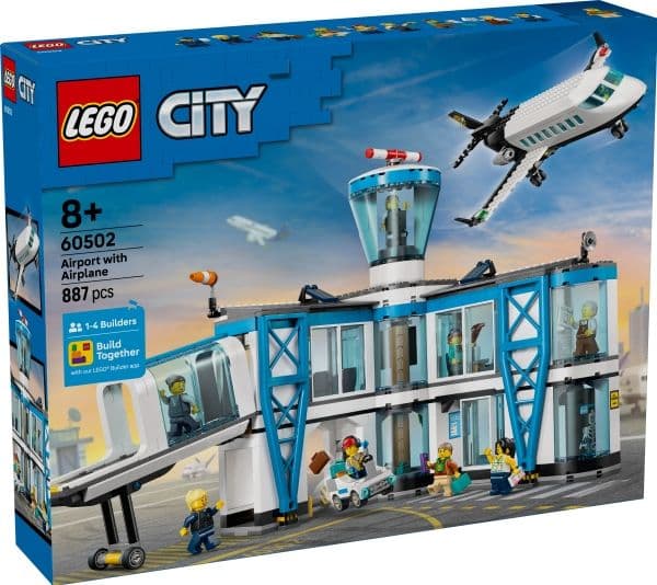 LEGO City 60502 Flyplass og fly