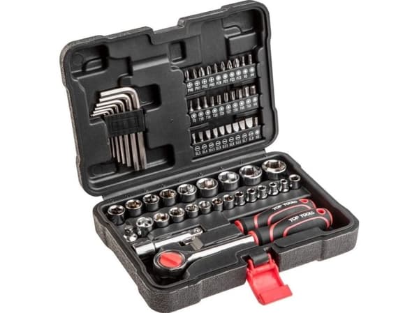 Verktøysett Top Tools 63 deler (38D515)
