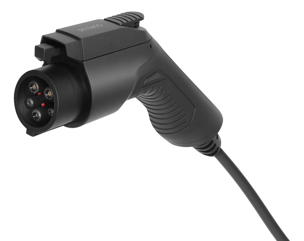 DELTACO e-Charge laddare Schuko till Typ 1 - 6A - 1,5+4 meter