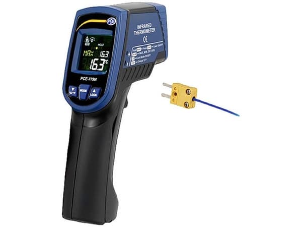 PCE Instruments infrarødt termometer optikk (termometer) 30:1 -64 til 1400 °C