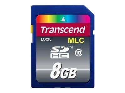 Transcend - Flash-minneskort - 8 GB - Class 10 - SDHC