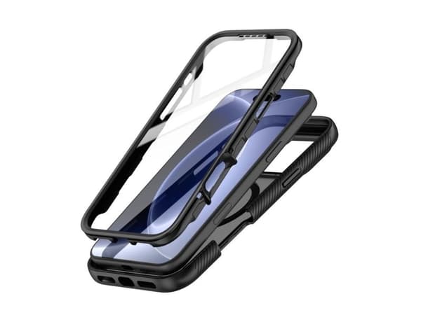 Tech-Protect Defense MagSafe Case for iPhone 17 Pro / 18 Pro - Matte Black