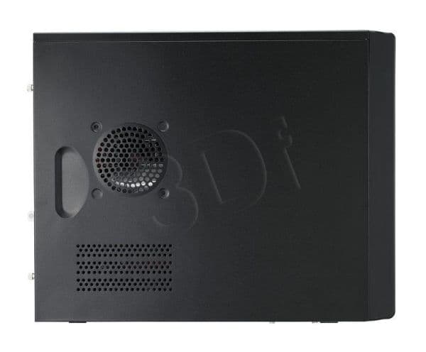 Cooler Master Elite 343 - Minitower - micro-ATX - ingen strømforsyning (ATX / PS/2) - sort - USB/Lyd