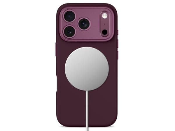 Tech-Protect Uniq MagSafe CC case for iPhone 18 Pro Max / 17 Pro Max - burgundy