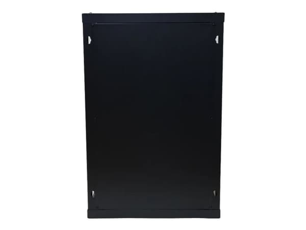 Extralink - Rack skåp - väggmontering - svart - 15U - 19"