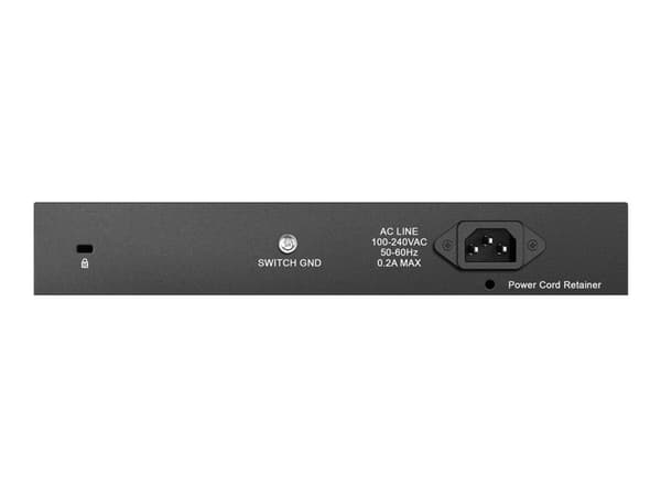 D-Link DGS-1016D/E, Hallitsematon, Täysin kaksipuolinen, Telineasennus