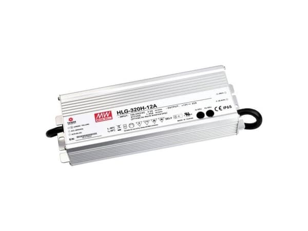 LED Driver HLG-320H-12B, 12VDC 22A 264W, IP67