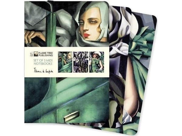 3 MIDI-muistilappua Tamara Lempicka