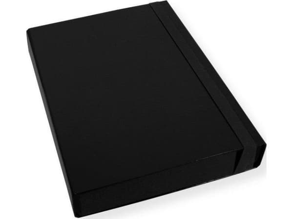 A4 vingspärm 5 cm svart