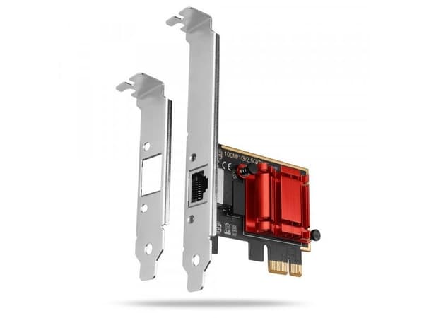 AXAGON PCEE-G25 PCIe-lisälaite 2.5 Gigabit Ether