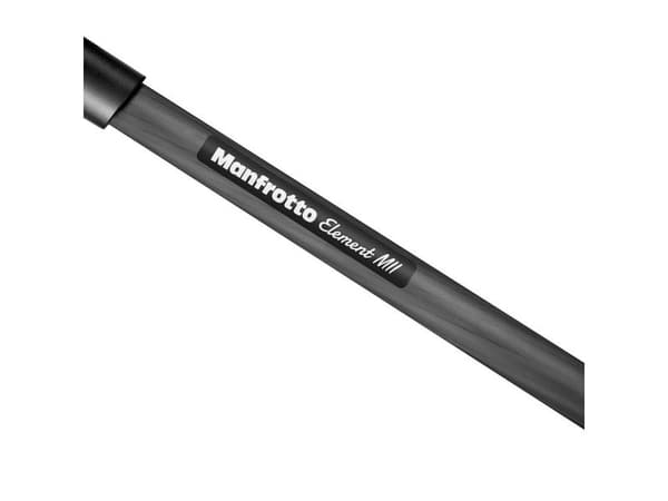 Manfrotto Element MII, 3 ben, Sort, 16 cm, 1,35 kg