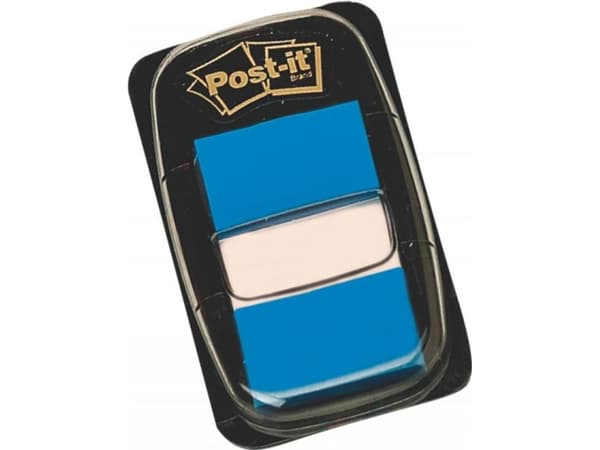Post-it POST-IT BOKMERKER 25 X 43 MM 680-2 BLÅ 50 ark