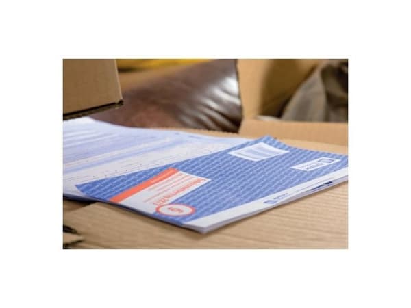Avery 2874, Blå, Vit, papper, 210 mm, 297 mm, 1 styck