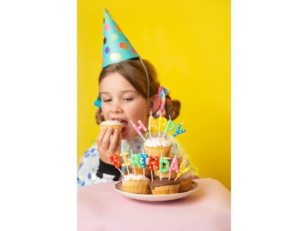 PartyDeco SCS-13, Ljus, Multifärg, 13 styck