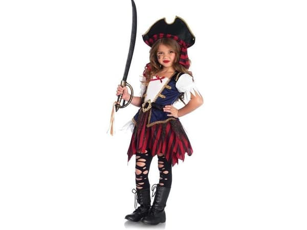 Karibiskt piratkostym