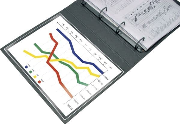 Självhäftande dokumentfickor A6 50-pack